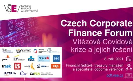 8. září: Konference Czech Corporate Finance Forum