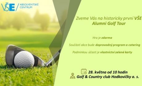 VŠE Alumni Golf Tour /28. 5./